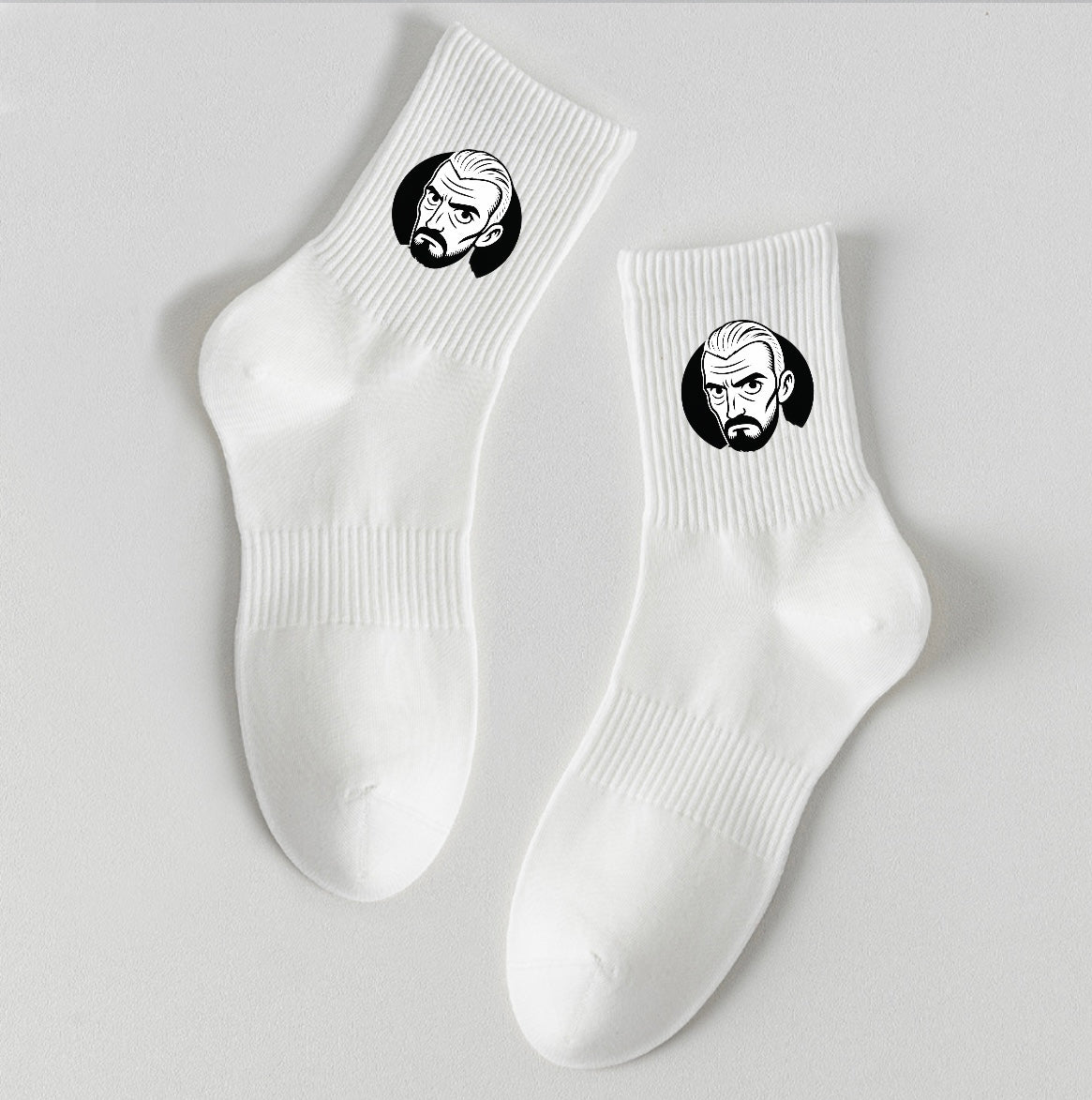 White Socks – 3 Pairs (Big Size)